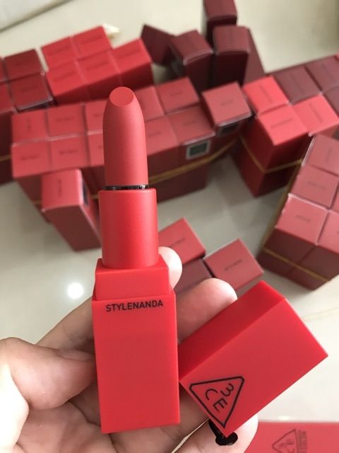 Son 3CE red recipe matte lip color