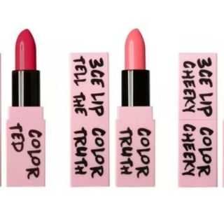 Son 3CE Lip Color Dangerous Matte - dạng lì, vỏ hồng, Vỏ đen 901
