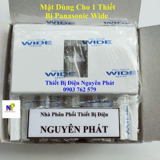 [PANASONIC] Mặt Dùng Cho 1 Thiết Bị Wide