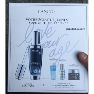 [DEAL SỐC] Bộ SET dưỡng ẩm và trẻ hóa da Lancome Giftset Advanced Génifique 50ml