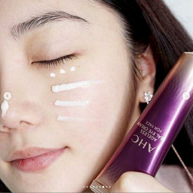 Kem mắt AHC Youth Lasting Real Eye Cream For Face 30ml dưỡng ẩm,chống nhăn và giảm thâm quầng mắt,chống lão hóa,làm sáng