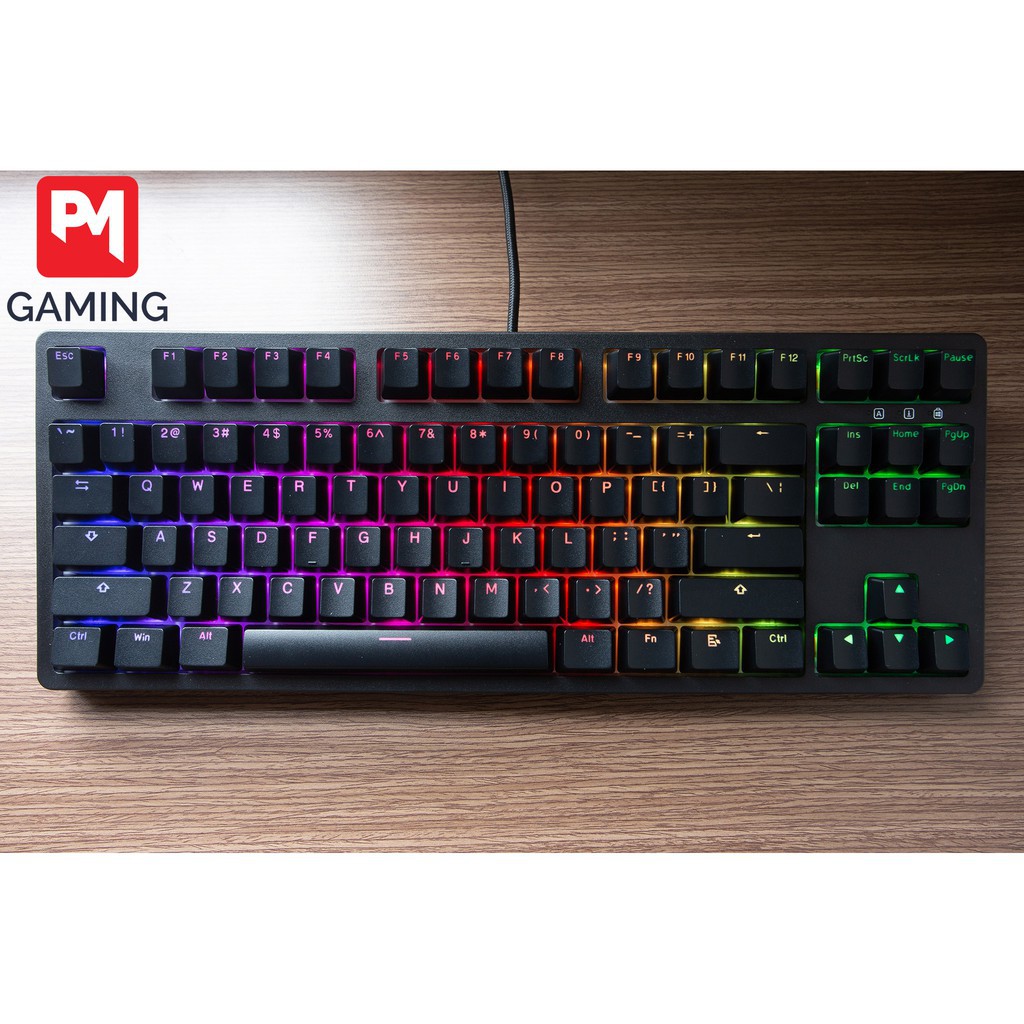 Bàn Phím Cơ Không Dây E-Dra EK387W RGB Gateron Switch