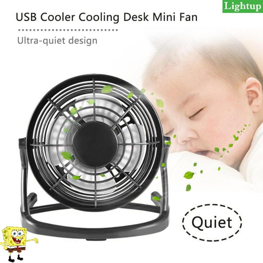 Quạt USB cỡ nhỏ Di động Máy tính siêu câm Máy tính làm mát USB Máy làm mát Bàn làm mát Quạt mini