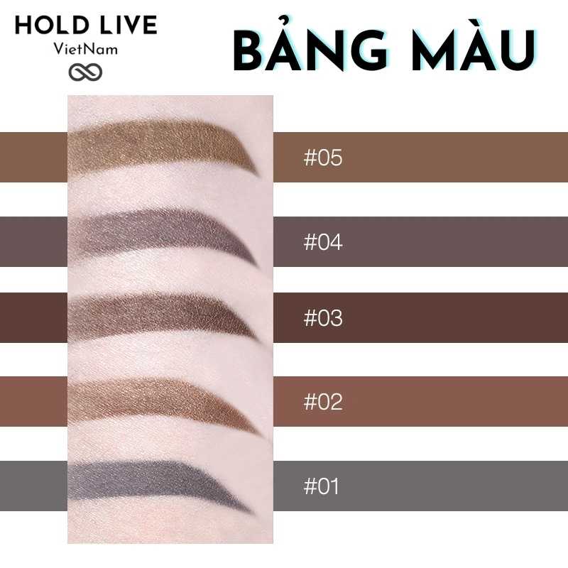 Chì Kẻ Mày Siêu Mảnh 2 Đầu Tiện Lợi Hold Live Slim Brow