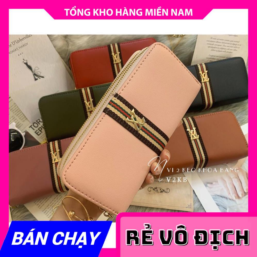 VÍ 2 KÉO PHỐI SỌC V2KB - 160 ⚡FREESHIP⚡100% ẢNH THẬT⚡ CHUYÊN SỈ - GIÁ TỐT  MY