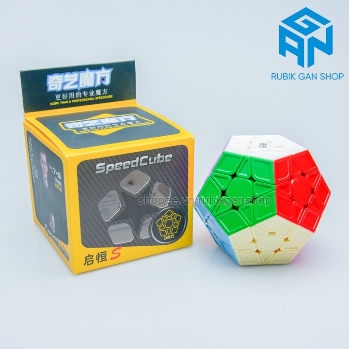 [Mã LIFETOYS1 giảm 30K đơn 99K] Rubik Megaminx QiYi QiHeng S Stickerless Rubik 12 Mặt Khối Lập Phương Rubik