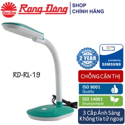 Đèn học để bàn chống cận Rạng Động -RL-19-bảo vệ thị lực,đèn nhỏ ngọn,bền,đẹp giá rẻ,bảo hành 12 tháng