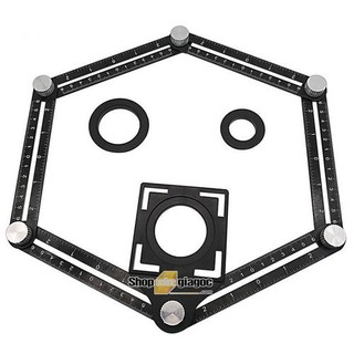 Thước đo 6 góc gấp lỗ định vị đa năng Milliken