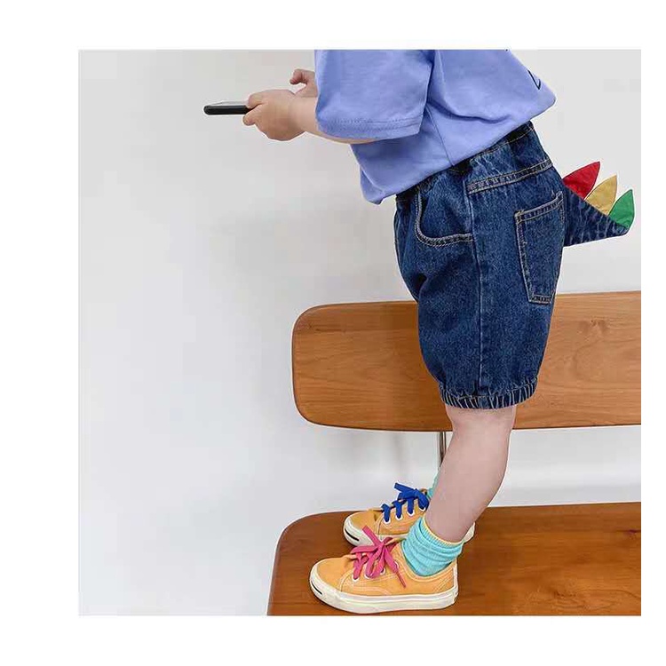 [Babycat] Hàng Có Sẵn Quần Short Denim Phong Cách Nhật Hàn Hàn Quốc Thời Trang Mùa Hè Dễ Phối Đồ Dành Cho Bé Trai 2022