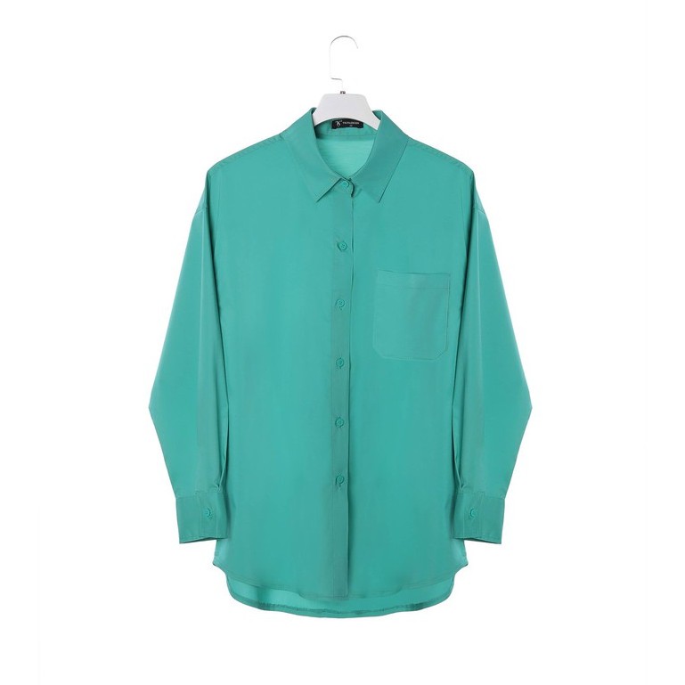 Áo sơ mi nữ form rộng thô Hàn Quốc dài tay - thời trang thiết kế TK FASHION SMKA266