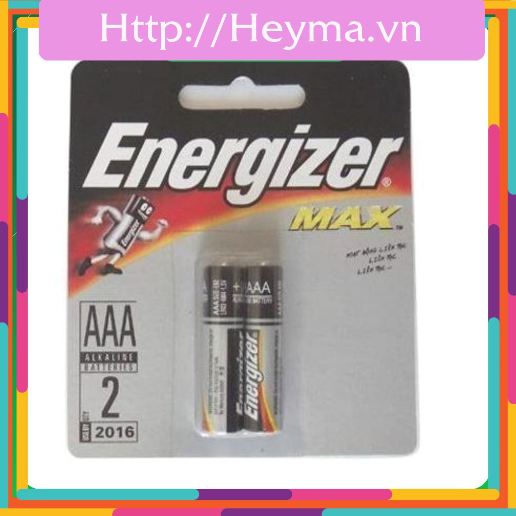 Pin Energizer AAA LR03 1,5V E92 BP-2 - Vỉ 2 viên