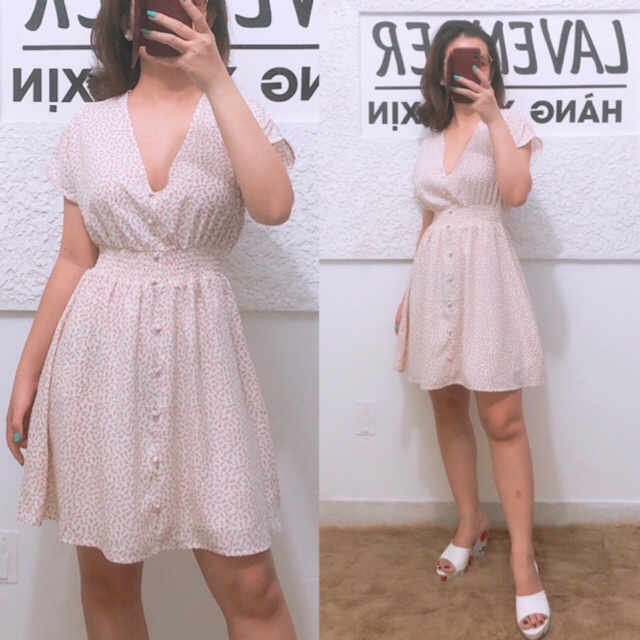☀️🌸 ĐẦM FLORAL HALTER DRESS