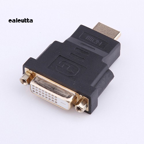 Đầu chuyển đổi HDMI đầu cắm sang DVI-D lỗ cắm 24+1 DVI tiện lợi