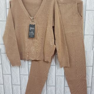 Bộ len quần baggy hàng nhập