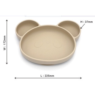 Khay Ăn Dặm Silicon Có Đế Hít Chống Đổ Bar-rot Food Tray Chính Hãng | Khay Ăn Dặm Cho Bé Mẫu Mới 2022