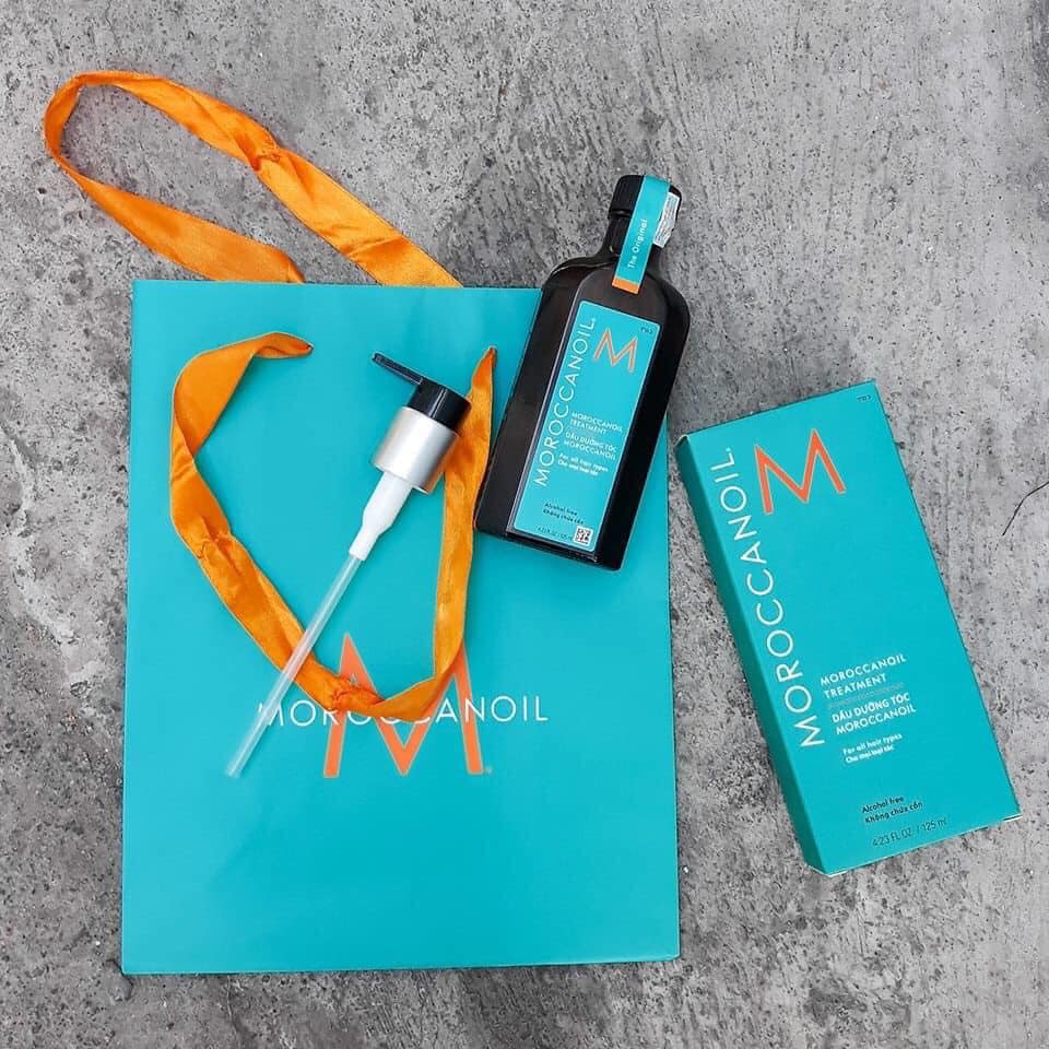 Chính hãng  Tinh dầu dưỡng phục hồi tóc hư tổn khô xơ Moroccanoil Treatment Oil 125ml