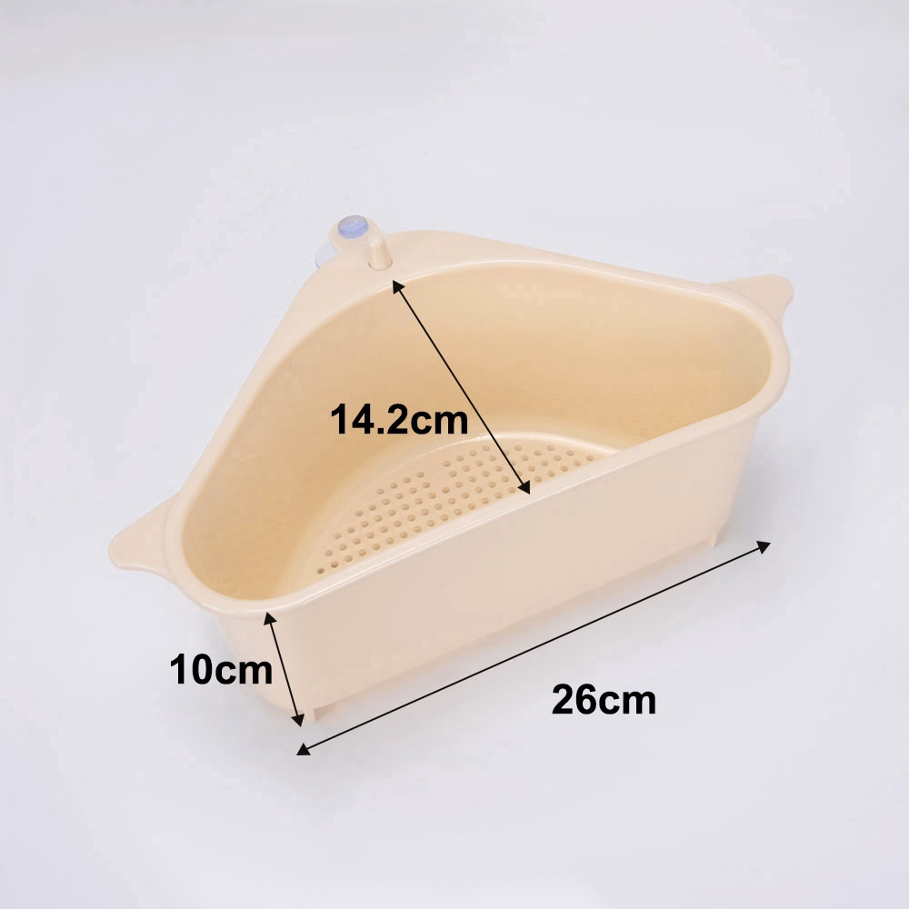Khay đựng xà phòng/ rửa rau củ thiết kế thoát nước tiện dụng cho bồn rửa
