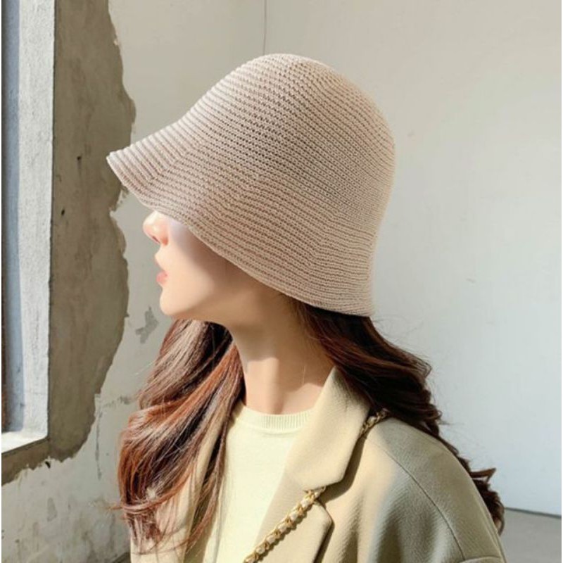 [Ảnh thật] Nón bucket thời trang cao cấp mềm dễ gấp gọn
