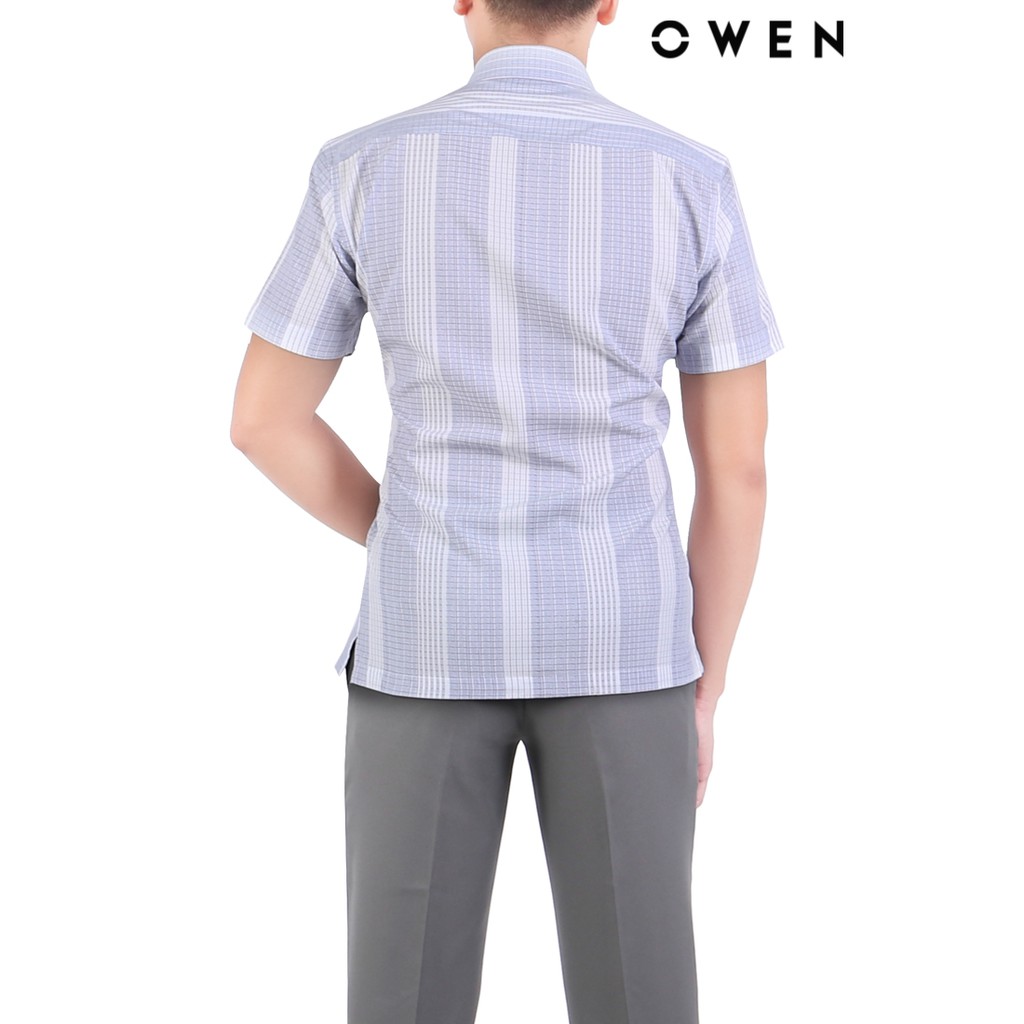 Áo sơ mi ngắn tay Bodyfit OWEN - BA20634NT
