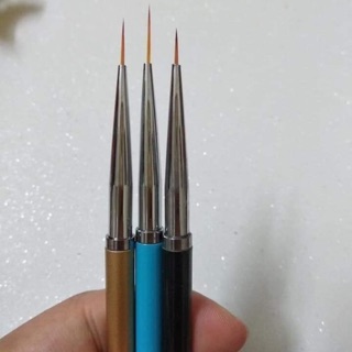Sét cọ nét 3 cây Dingxi Nhật xịn, Bộ Cọ 3 Cây Nail Bộ Cọ Vẽ Nét Dingxi