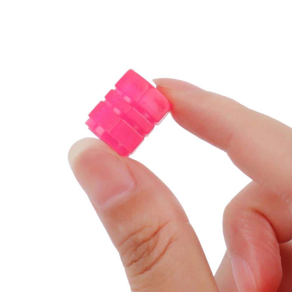 1 / 4 Vỏ Bọc Van Lốp Xe Hơi / Xe Máy / Xe Tải Tự Phát Quang Chống Bụi Tiện Dụng