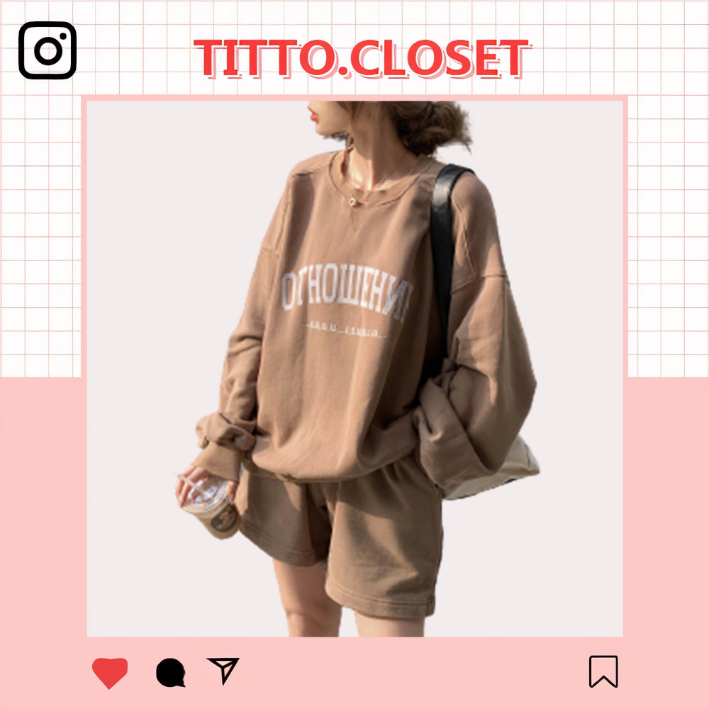 Set Nỉ OTHO Unisex - From Rộng - Titto Closet | BigBuy360 - bigbuy360.vn