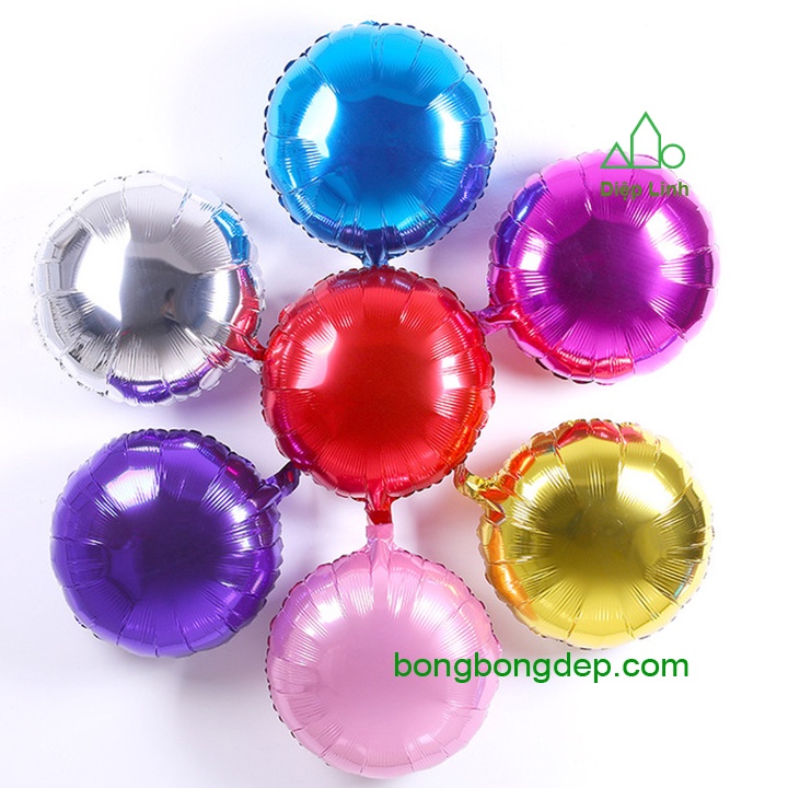 Bong Bóng Hình Tròn 4D Kích Thước 22 Inch Trang Trí Tiệc Tùng Tiệc Cưới Sinh Nhật Thôi Nôi - Bóng 4D Size 22inch Cho Bé