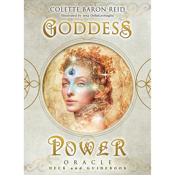 Bộ Bài Goddess Power Oracle - Deluxe Keepsake Edition  - Bài Gốc Authentic Chính Hãng 100%