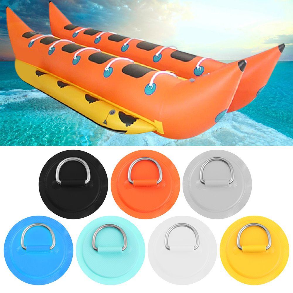 LEISURE Vòng Đệm / Miếng Vá Bằng Thép Không Gỉ 8cm / 11cm Cho Thuyền Kayak