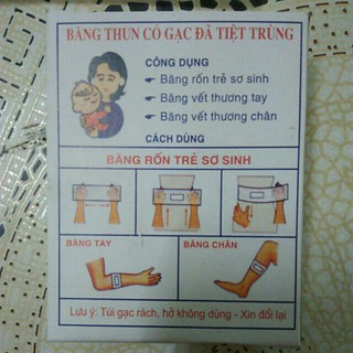 BĂNG RỐN HAPHADO CHO BÉ