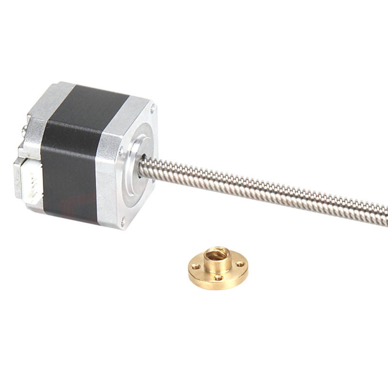 Động Cơ Bước 4 Giai Đoạn Cho Máy In 3D CNC Z Axis Dây Cáp 80cm
