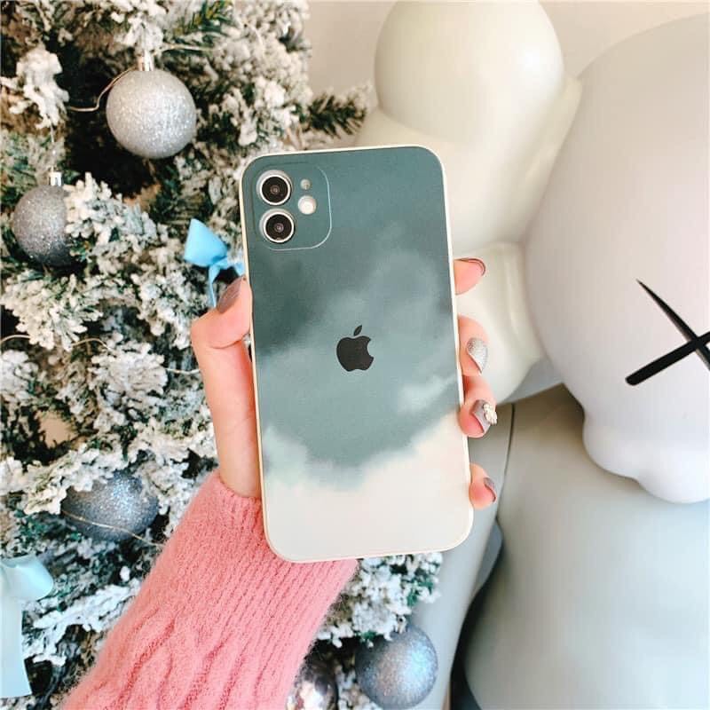 Ốp dẻo màu loang viền vuông bảo vệ camera | BigBuy360 - bigbuy360.vn