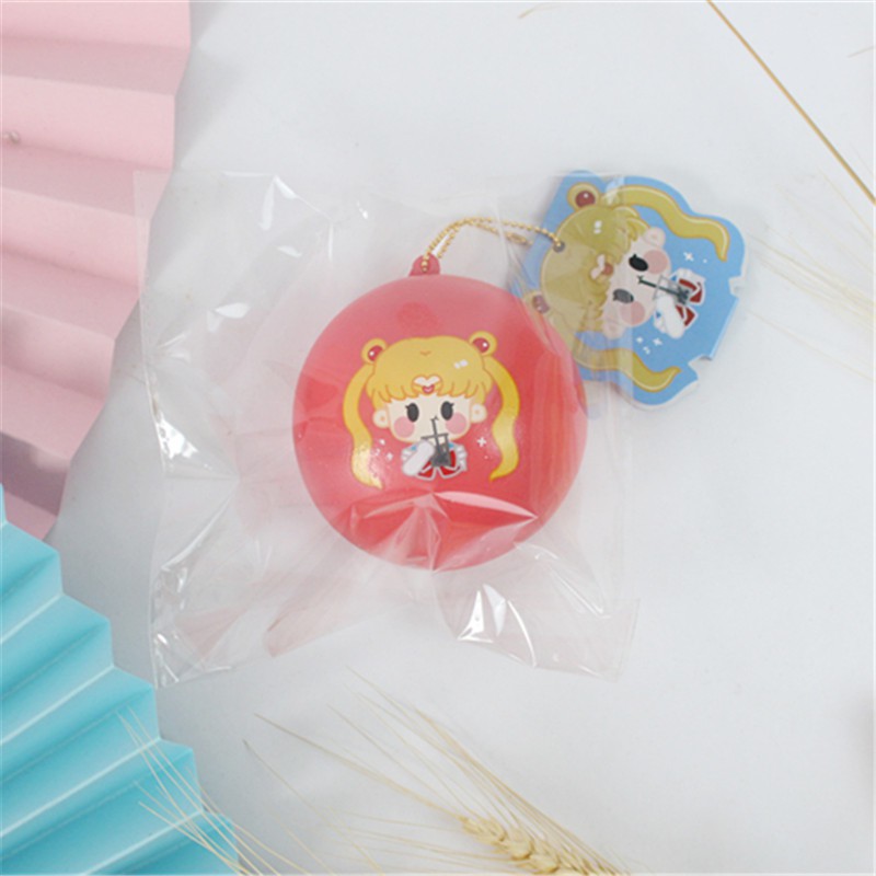 Đồ chơi bóp tay hình thủy thủ mặt trăng dễ thương 7cm