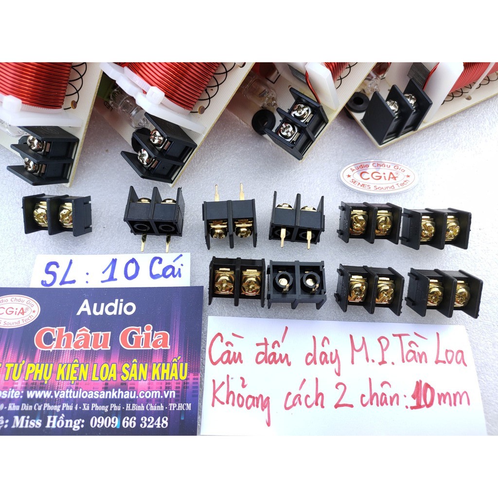 Cầu đấu dây mạch phân tần 10 cái - Audio Châu Gia