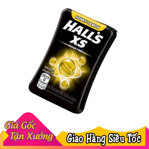 Kẹo Ngậm Không Đường Halls Vị Chanh Mật Ong 15g