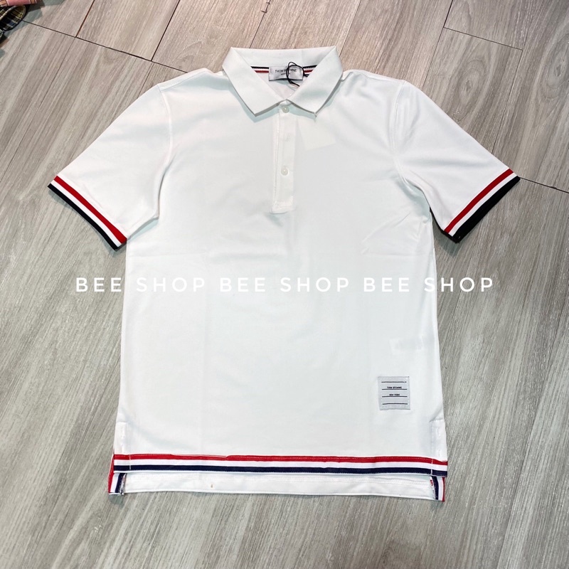 Áo polo Thom dáng basic, áo thun cổ bẻ, áo đôi nam nữ - Bee Shop