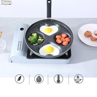 CHẢO ĐÁ 4 KHUÔN KULIN 28CM