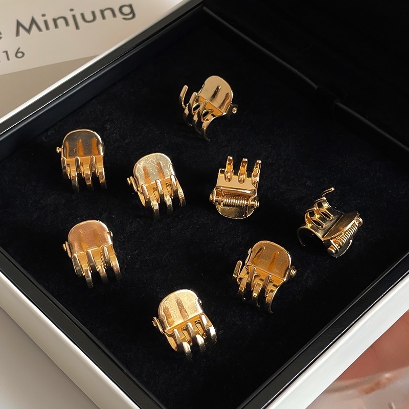 Set 2-8 Kẹp Tóc Đuôi Ngựa Nhỏ Tạo Kiểu Tóc Đuôi Ngựa Thời Trang Cho Nữ