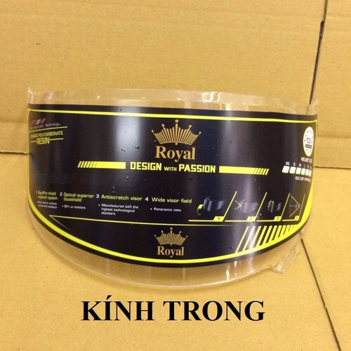 Kính thay nón fullface m136 Asia/ Mt136 Royal