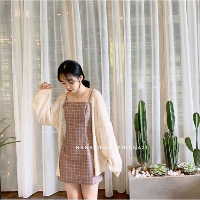 Cardigan len mỏng
