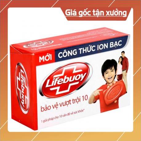 [ICLN9 giảm 5K cho đơn hàng 50k]  COMBO 2 BÁNH Xà Bông Lifebuoy Rửa Tay Hộp 90g