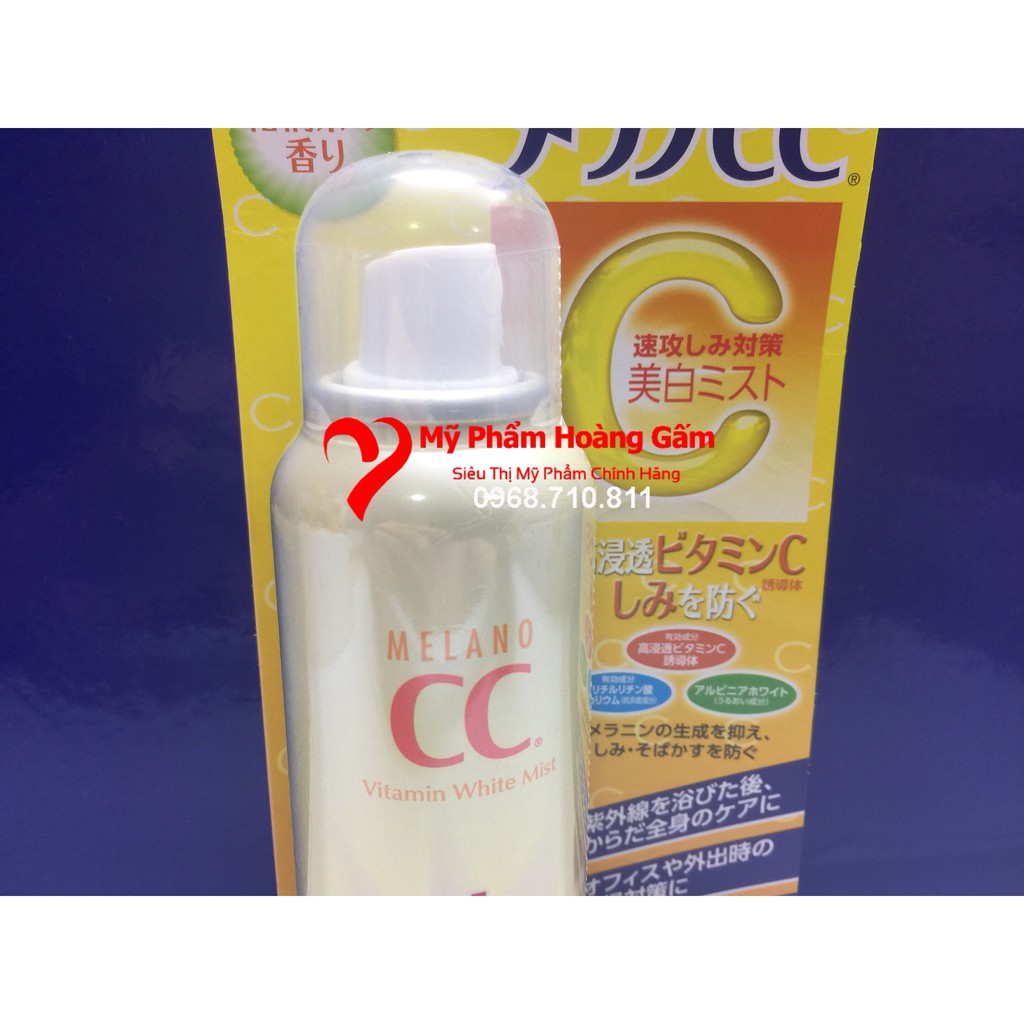 Xịt Khoáng CC Melano Rohto Nhật Bản Chính Hãng | BigBuy360 - bigbuy360.vn