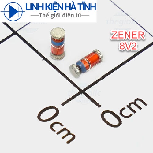 Combo 20 con Đi ốt Zener 8v2 dán ZMM8V2 8v2 smd