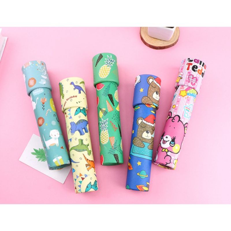 Đồ chơi kính vạn hoa cho bé, ống nhòm mà thuật, nhiều hình thù đáng yêu - Soleill Home