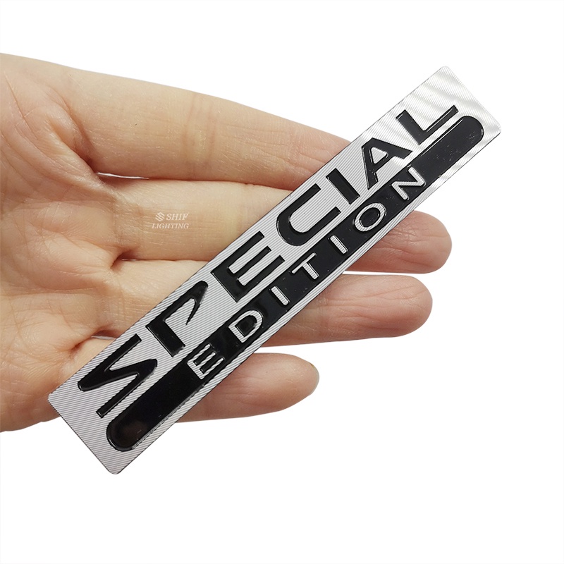 1 x Miếng Dán Logo Bằng Kim Loại Trang Trí Thân Xe Hơi