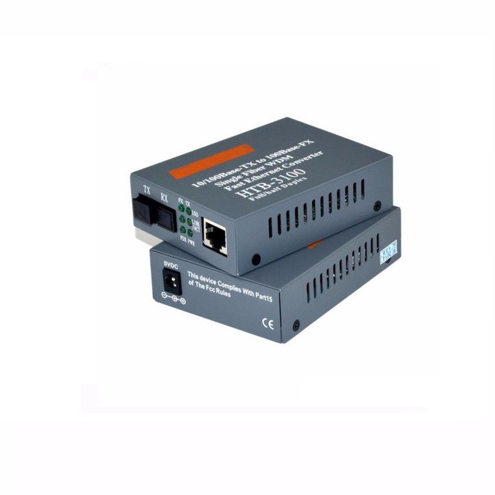 Bộ chuyển đổi quang điện 1 sợi A B 10-100 - Converter Quang Netlink - Convert Quang AB