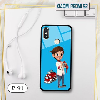 Ốp lưng kính 3D Xiaomi Redmi S2-cute