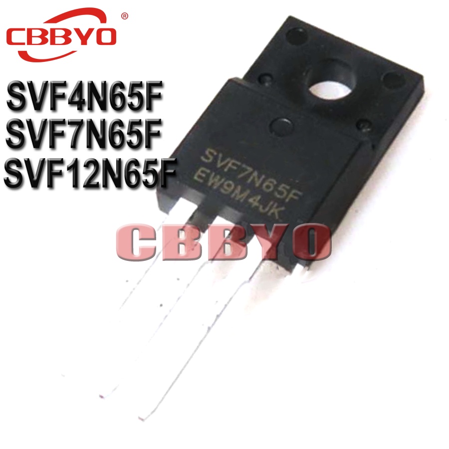 10 Chiếc Thương Hiệu Mới svf4n65f svf7n65f svf12n65f 4n65f 7n65f 12n65f to-220f to220f svf svf4n65 s