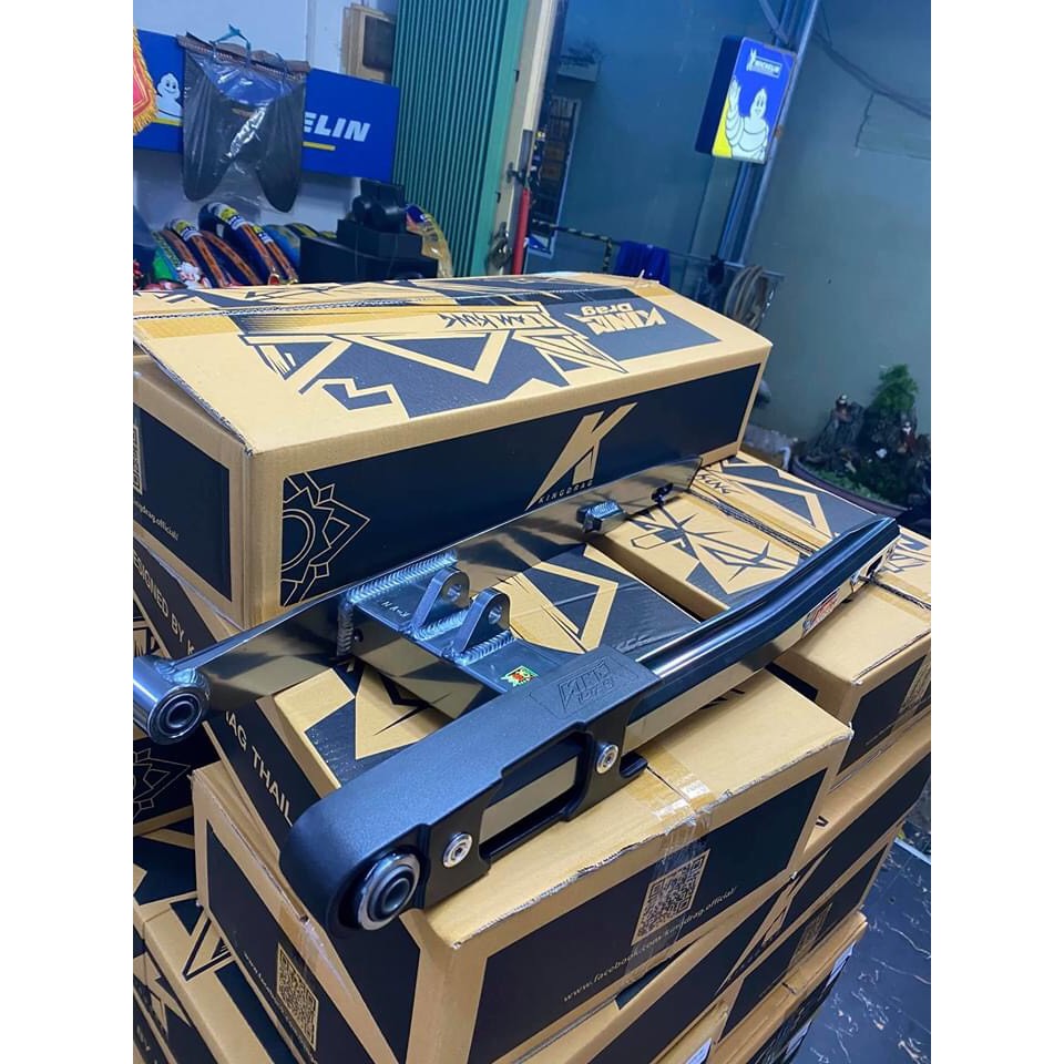 Gắp nhôm KingDrang cho exciter 150 hàng REal