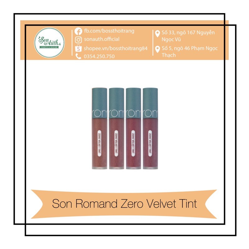 Son Romand Zero Velvet Tint
